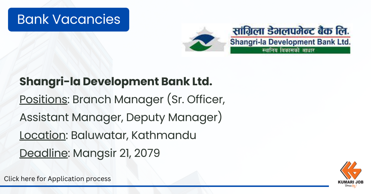 Shangri-la Development Bank Ltd.